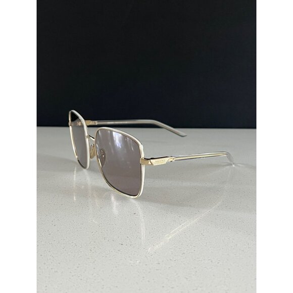 Prada PR 55YS ZVN06I gold metal sunglasses main image 4